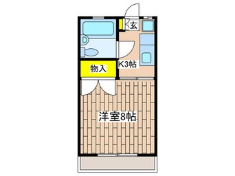 間取図 コーポ藤沢