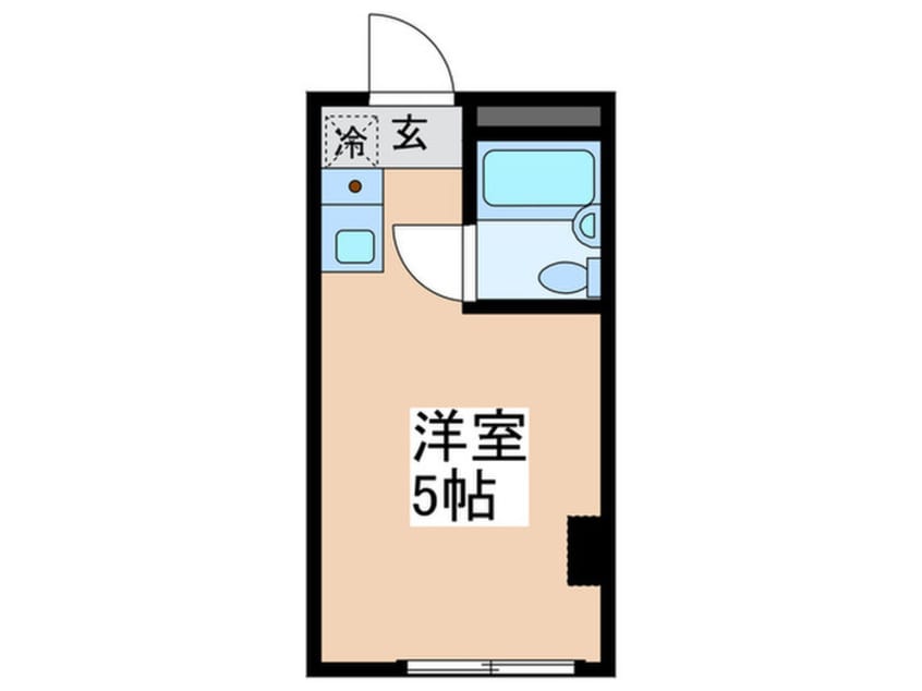 間取図 荻野ハイツ