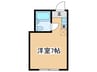 荻野ハイツ 1Rの間取り