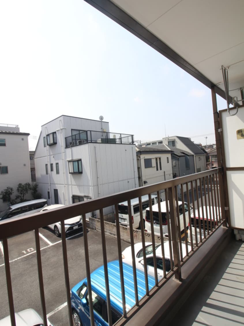 室内からの展望 茨田ビル（１・２階）