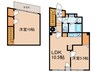 目白台ビル 2LDKの間取り