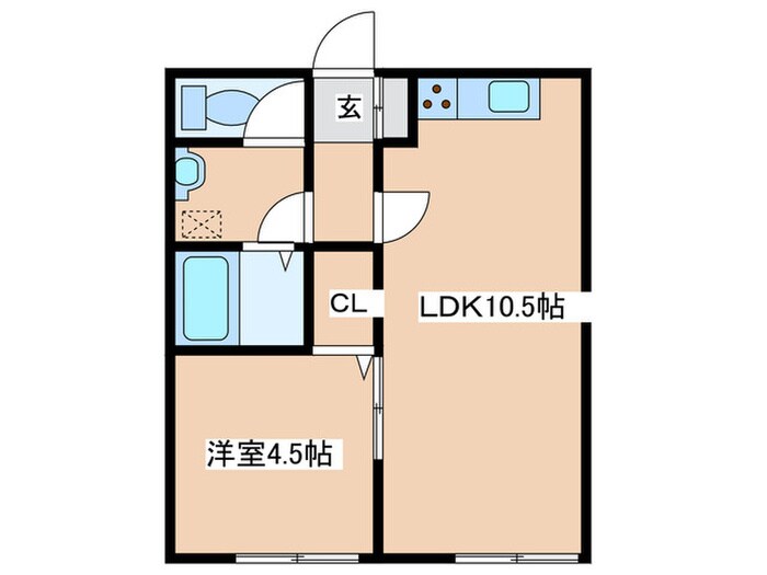 間取り図 コンフォール湘南