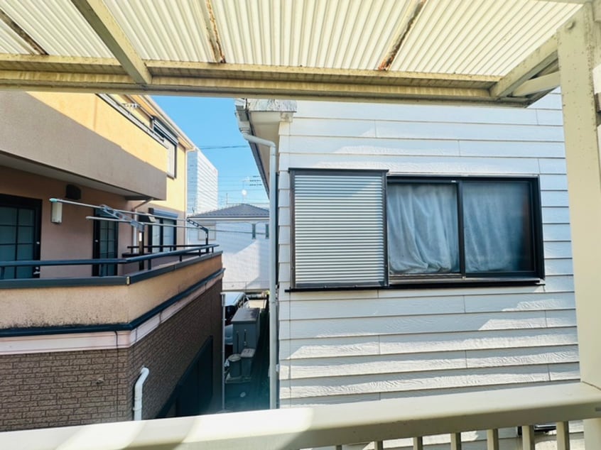 室内からの展望 アパートメント草苑