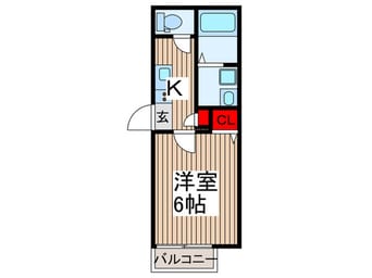 間取図 イースタンスカイ大和田
