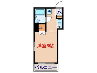 間取図 シャンテ美里