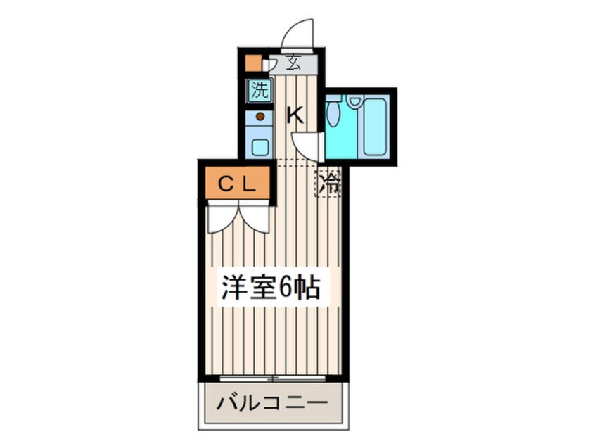 間取図 シャンテ美里