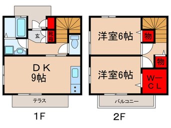 間取図 アビタ西館