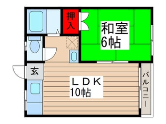 間取図 リバ－サイドいすみ