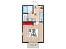 キャメル草加住吉A 1Kの間取り