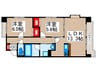ライトエイジ 2LDKの間取り