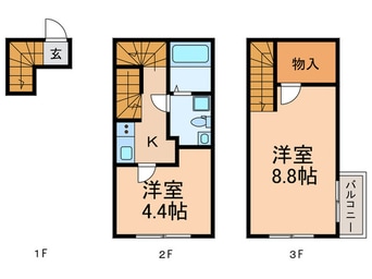 間取図 アルデア鷺宮