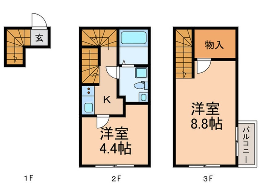 間取図 アルデア鷺宮