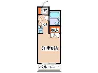間取図 ドミトリ生田