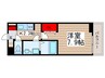 アヴァンセ　Ⅱ 1Kの間取り