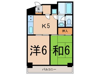 間取図 駒形エクセルⅡ