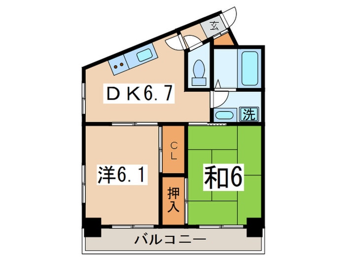 間取り図 駒形エクセルⅡ