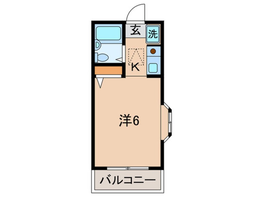 間取図 メゾンルミエ－ル日吉