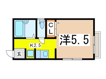 間取図 マ・メゾンミュー