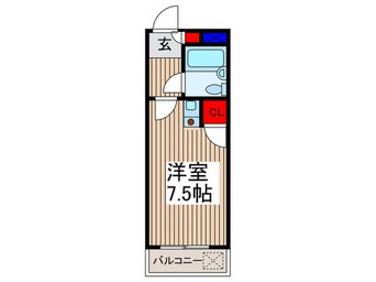 間取図 煉瓦館６