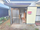 玄関 大宮町貸家５号棟