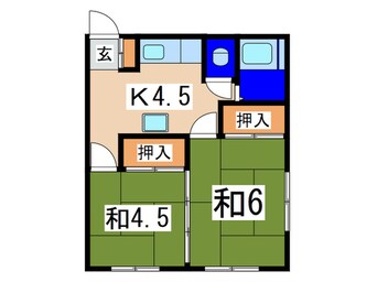 間取図 鈴木荘