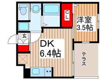 間取図 Pair FLAT