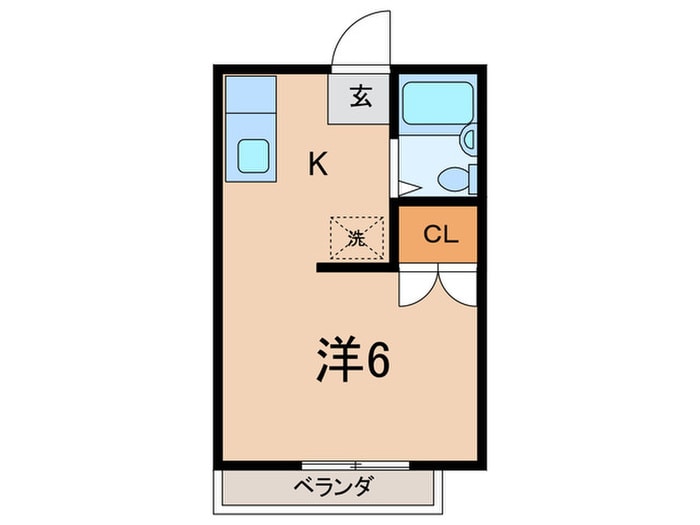 間取り図 スカイハイツ