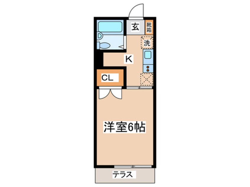 間取図 ＦＬＡＴ　ＨＯＵＳＥ
