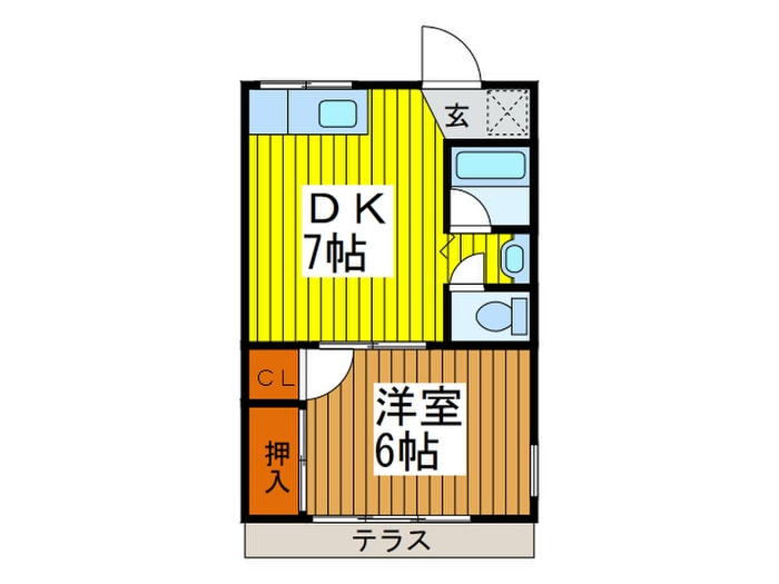 間取り図 三鷹国際ハイツ　あぱーと