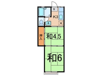 間取図 パールハイツ