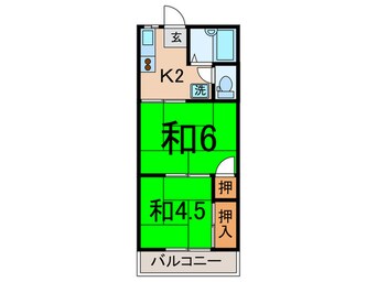 間取図 パールハイツ