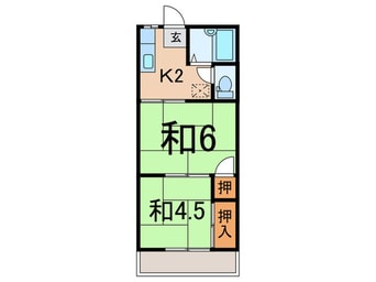 間取図 パールハイツ