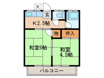 間取図 吉川荘