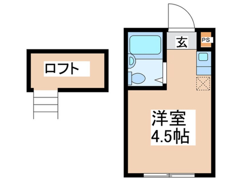 間取図 ＫＴコ－ポラス