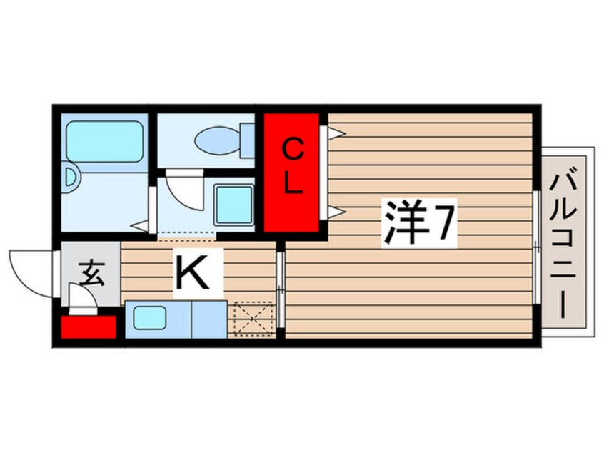 間取図 ラフォーレ轟