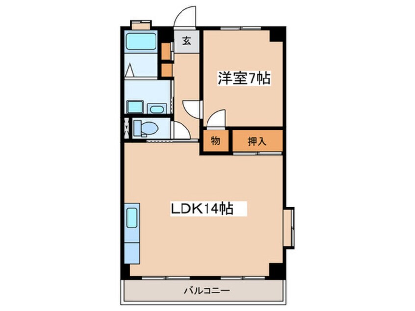 間取図 ファミリーコーポ