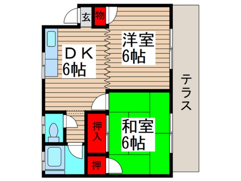 間取図 マイハウス海神