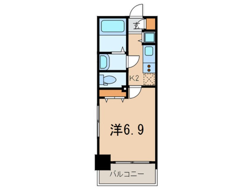 間取図 レジデンシア麻布十番