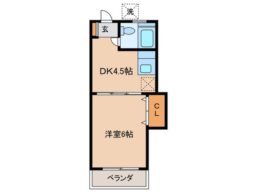 間取図 第一旭荘