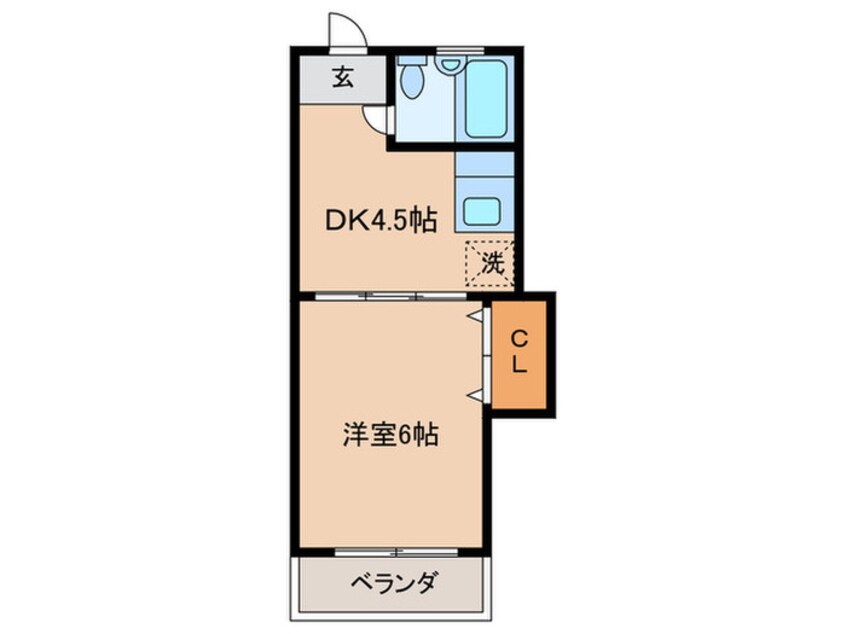 間取図 第一旭荘