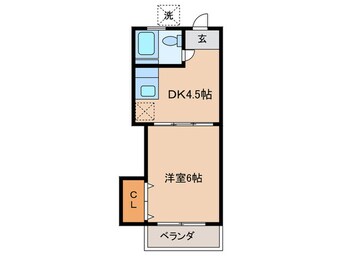 間取図 第一旭荘