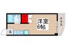 b´CASA幕張Ⅱre-born 1Rの間取り