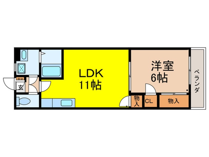 間取り図 メゾンドプランタンⅢ
