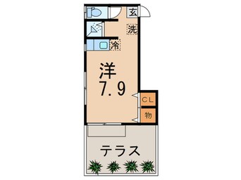間取図 栄荘