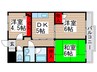 クレアンヌ－ブ 3DKの間取り