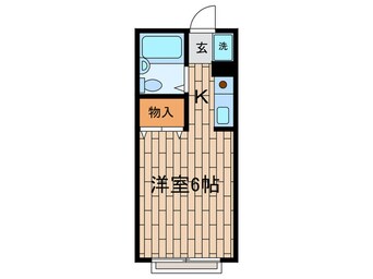 間取図 エステ－ト五本木