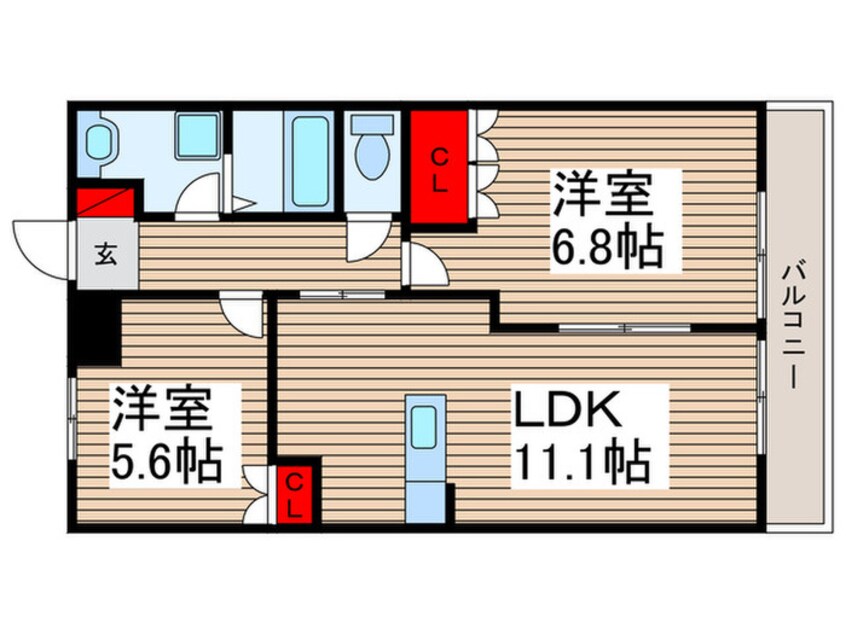 間取図 ストロベリー・フィールズ