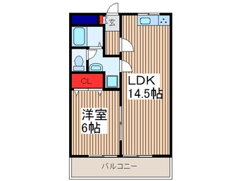 間取図 コーポ・サンライズ