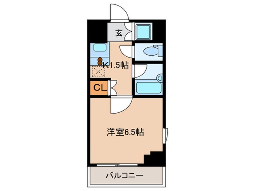 間取図 ル－ブル大井町参番館(307)