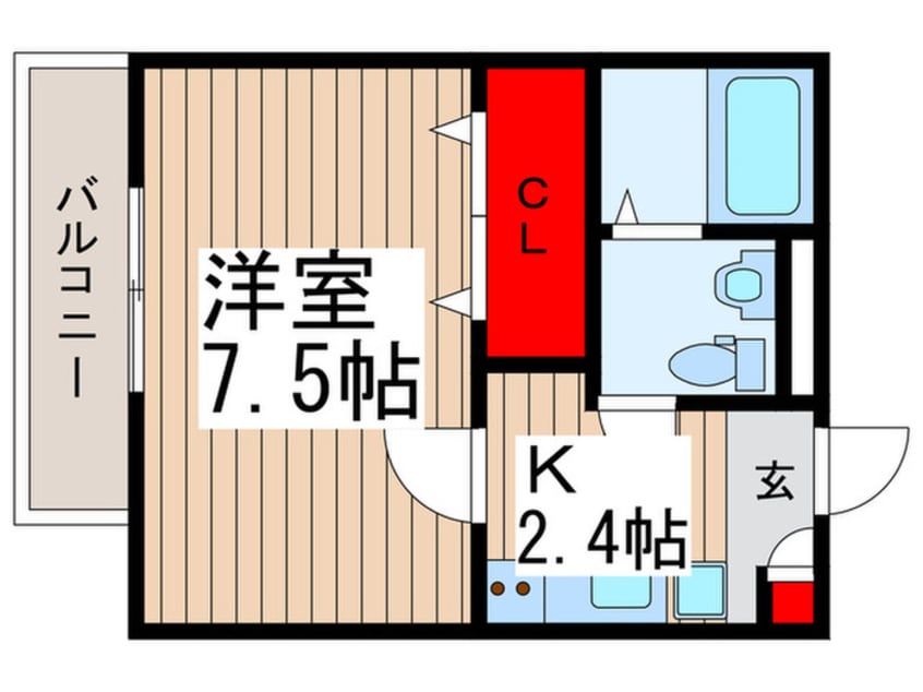 間取図 AJ津田沼North　Ⅰ